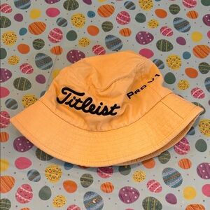 SOLD Titleist Warm Yellow Bucket Hat